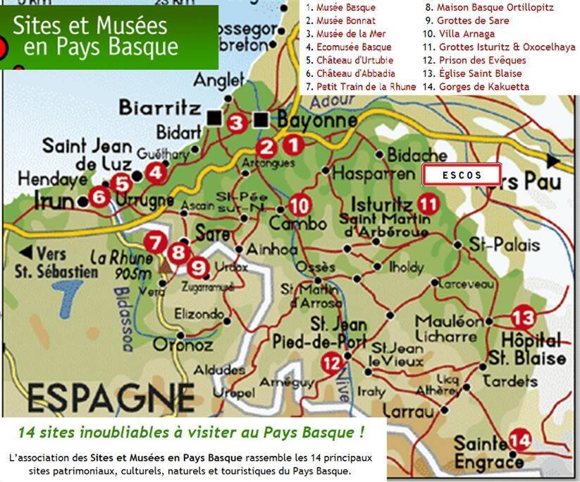 Gite Le Trefle Studioescos Buitenkant foto